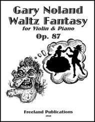 Waltz Fantasy Op. 87 Violin Solo P.O.D. cover Thumbnail